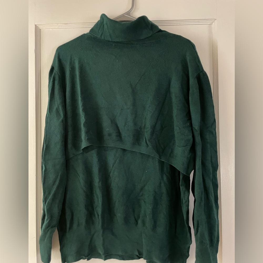 Kindred Bravely Forest Green Turtleneck Sweater
